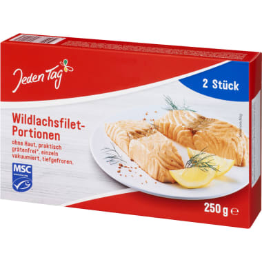 Jeden Tag Wildlachsfilet MSC