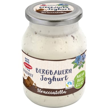 Schärdinger Berghof Stracciatella Fruchtjoghurt Glas