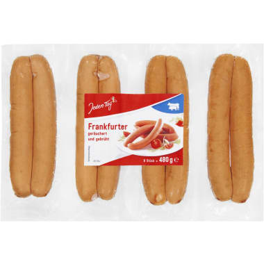 Jeden Tag Frankfurter 4x 2 Paar