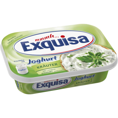 Exquisa Frischkäse mit Joghurt Kräuter