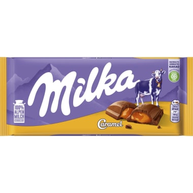 MILKA Schokolade Caramel 100 gr