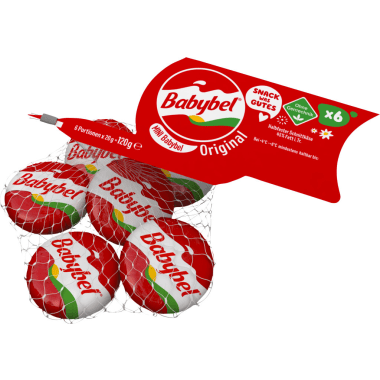 BABYBEL Halbfester Käse natur 45% 6er-Packung