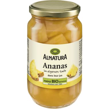 Alnatura Bio Ananas im Glas