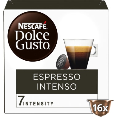NESCAFE Dolce Gusto Espresso Intenso Kaffee 16 Kapseln