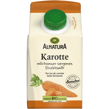 Alnatura Bio Karottensaft milchsauer vergoren