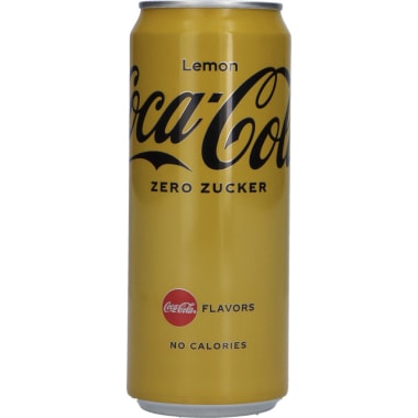 Coca-Cola Zero Lemon 0,33 Liter Dose