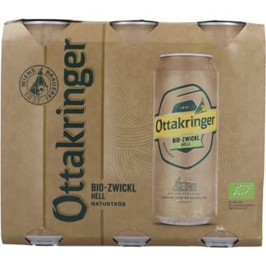 Ottakringer Bio Zwickl Hell 6x0,5L Dose