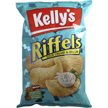 Kelly's Riffels Sour Cream & Onion