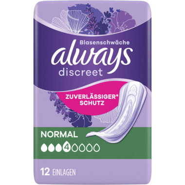 Always Discreet Discreet Binden Normal