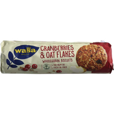 Wasa Cranberries & OAT Flakes Biscuits