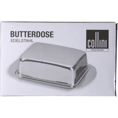 Collini Butterdose Edelstahl