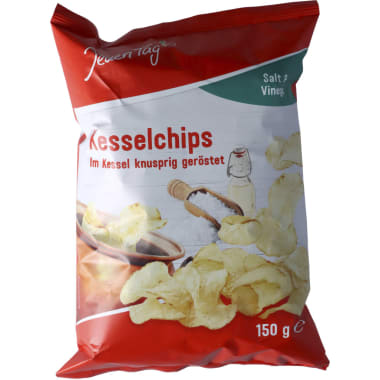 Jeden Tag Kesselchips Salt & Vinegar