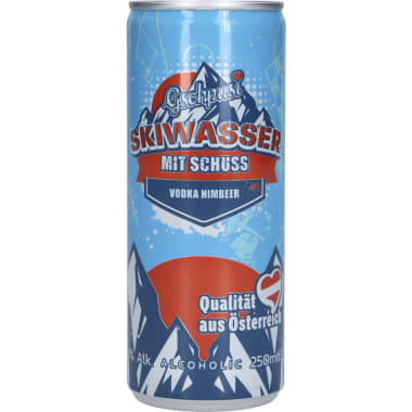 Gschpusi  Skiwasser Mit Schuss 4%