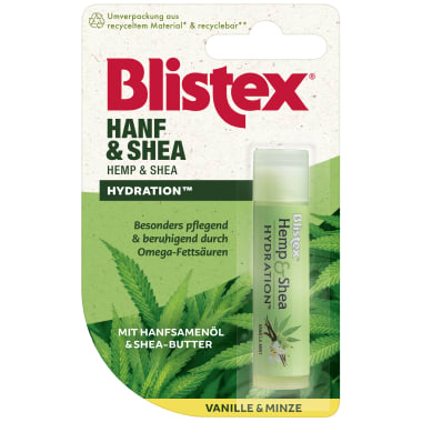 Blistex Hanf und Shea Lippenbalsam