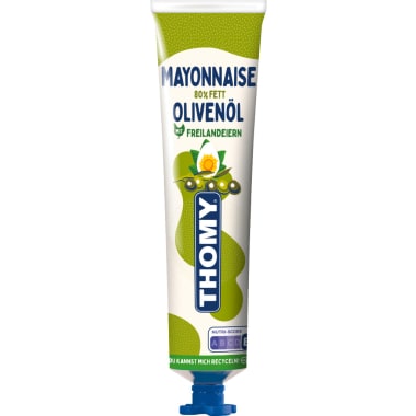 THOMY Mayonnaise Olive 80% Fett 175 gr Tube