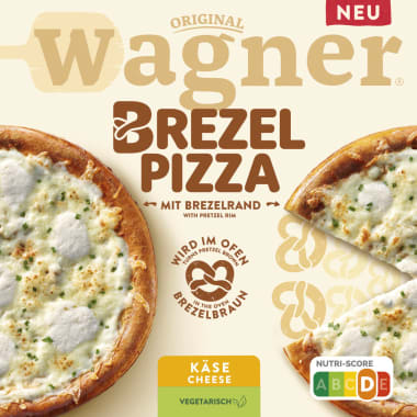 WAGNER Brezel Pizza Käse