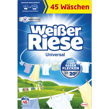 Weisser Riese Universal 45 Waschgänge