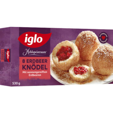 iglo Erdbeerknödel