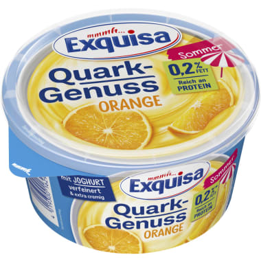 Exquisa Quark Genuss 0,2% Orange