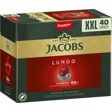 JACOBS NC Kapseln Lungo Classico 40er-Packung