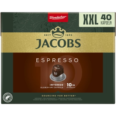 JACOBS Espresso Intenso 40 Kapseln