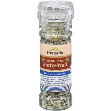 Herbaria Bio Mediterranes Brotzeitsalz Mühle