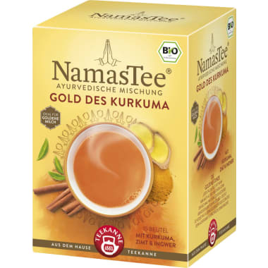 TEEKANNE Bio NamasTee Gold des Kurkuma