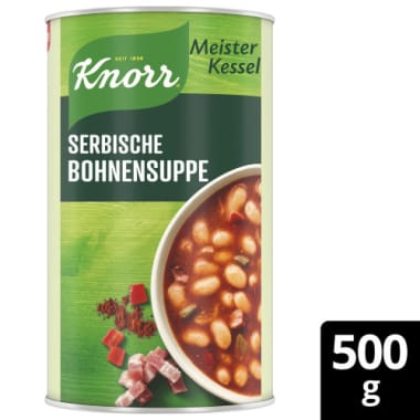 Knorr Meister Kessel Serbische Bohnensuppe