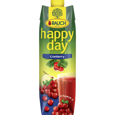 Rauch Happy Day Cranberry 1,0 Liter