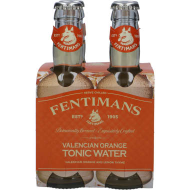 Fentimans Valencian Orange Tonic 4x200ml