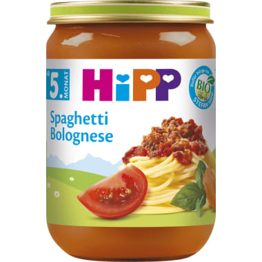 HiPP Spaghetti Bolognese 4. Monat