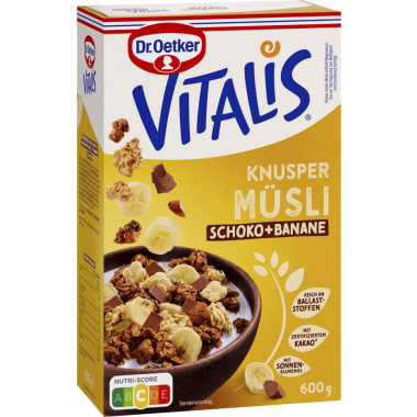 Dr. Oetker Vitalis Knuspermüsli Schoko-Banane