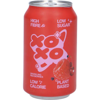 XOXO Red Berries Sparkling Soda 330ml