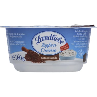 LANDLIEBE Topfencreme Stracciatella