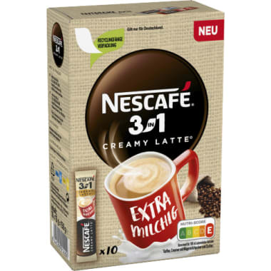 NESCAFE 3in1 Creamy Latte 10 Sticks