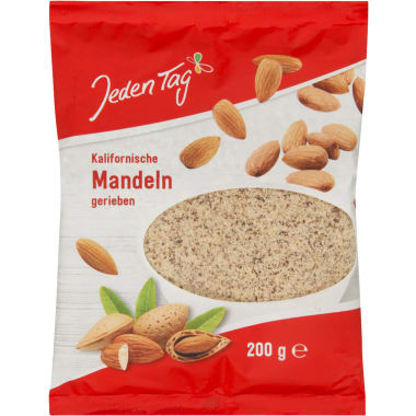 Jeden Tag Mandeln gerieben