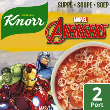 Knorr Disney Avengers Tomatensuppe