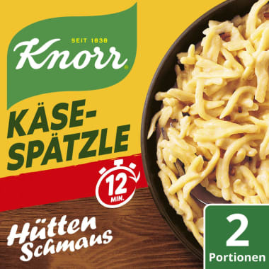 Knorr Hüttenschmaus Käsespätzle