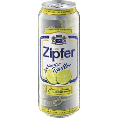 Zipfer Limetten Radler 0,5 Liter Dose