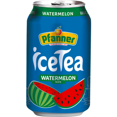 Pfanner Eistee Wassermelone 0,33 Liter Dose