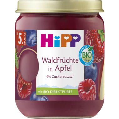 HiPP 5M Waldfrüchte in Apfel