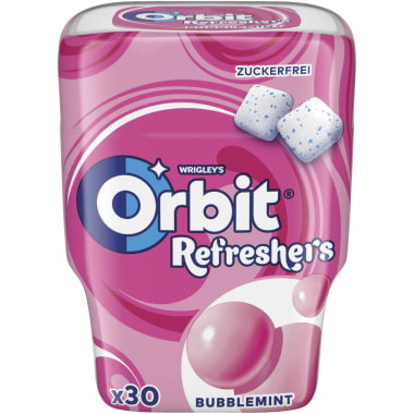 Wrigley Orbit Refreshers Bubblemint Bottle