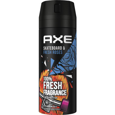 Axe Skateboard & Fresh Rose Deo-Spray