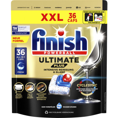Finish Powerball Ultimate Plus All in 1 XXL 36er-Packung