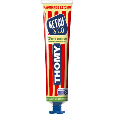 THOMY Ketch&Co Mayonnaise & Ketchup 190 gr Tube