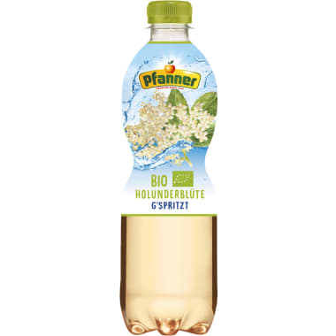 Pfanner Bio Holunderblüte gespritzt 0,5l