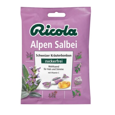 Ricola Alpen Salbei zuckerfrei Beutel