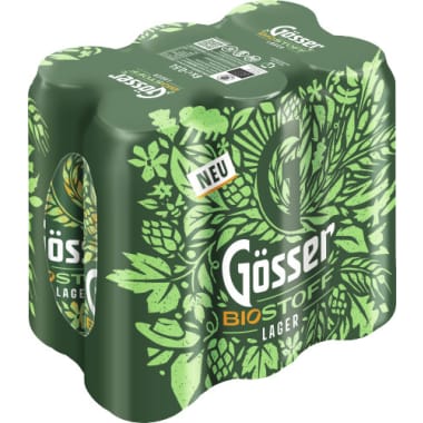 Gösser Biostoff 6x0,5l Dose EW