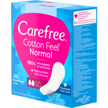 CAREFREE Cotton Fresh Slipeinlagen 56er-Packung