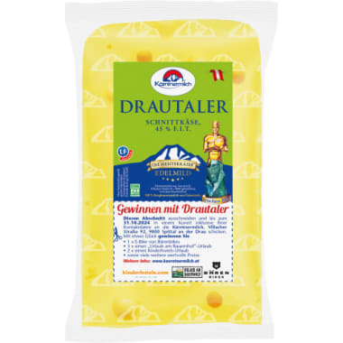 Kärntnermilch Kärntnermilch Drautaler Stück 45%